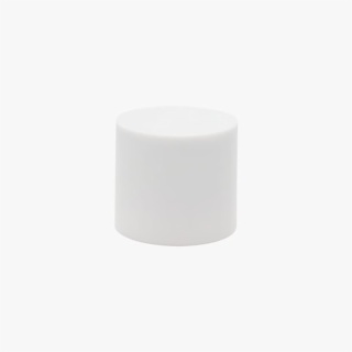 White Cylindrical Perfume Bottle Lid