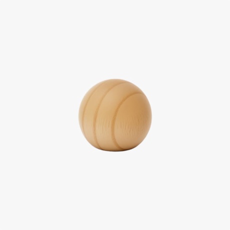Wooden Spherical Perfume Bottle Cap