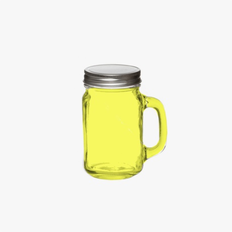 yellow mason jar