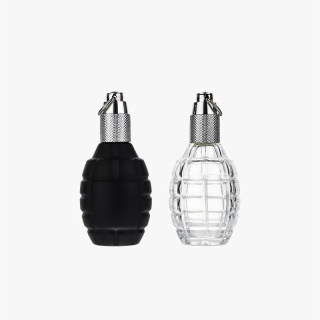 100ml Black Clear Grenade Perfume Bottle