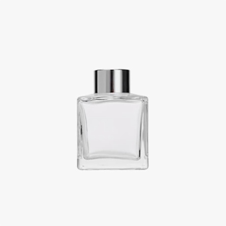 100ml Clear Square Diffuser Bottle 