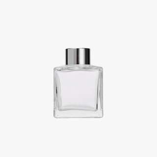 100ml Clear Square Diffuser Bottle