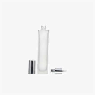 100ml Cuboid Tall Frosted Fragrance Bottle