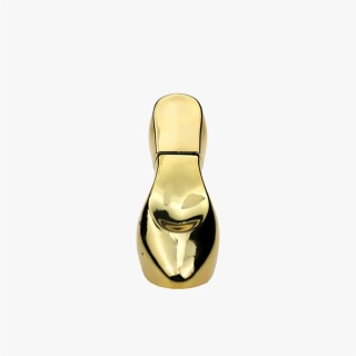 100ml Gold Shoe Shaped Perfume Atomiser Glass