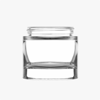 100ml Heavy Glass Cream Jar