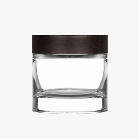 100ml Heavy Glass Cream Jar