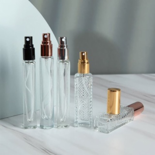 10ml Mini Square Travel Perfume Bottle