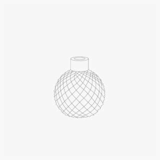 120ml 220ml Spherical Reed Diffuser Glass Bottle