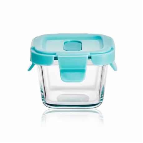 130ml 160ml Mini Borosilicate Glass Containers with Lids