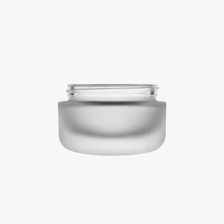 15ml 50ml Frosted Glass Cream Jar