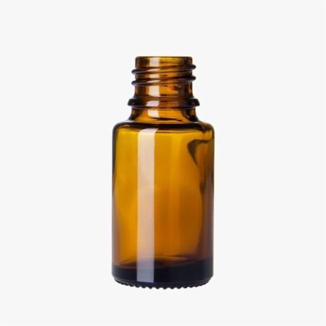 15ml Amber Boston Round Bottle