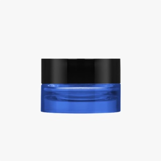 15ml Blue Glass Cream Jar 