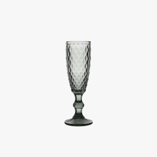 170ml Gray Glass Goblet