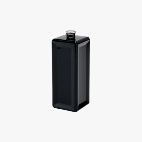 120ml Rectangle Black Perfume Bottle