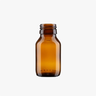 Cough Syrup Glass Bottle