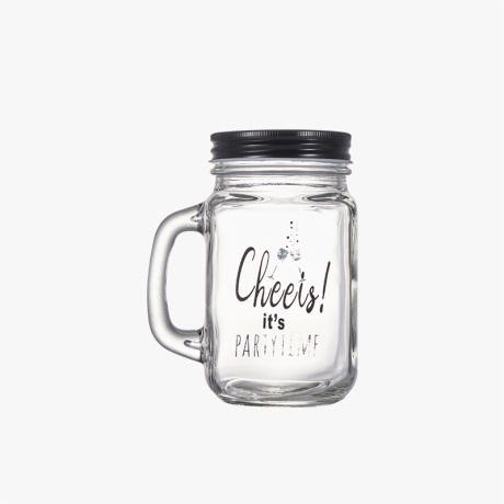 Custom Mason Jar with Lid