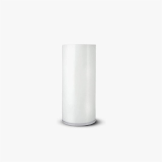 White Glass Vase