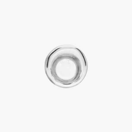 0.5oz Flint (Clear) Boston Round Glass Bottle