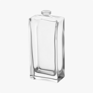 100ml Clear Rectangular Glass Perfume Bottle