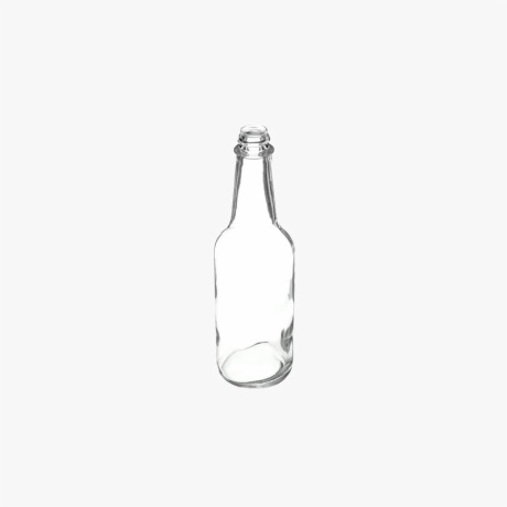 10oz Clear Glass Woozy Bottle
