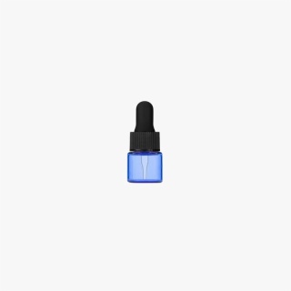 1ml Blue Glass Vial