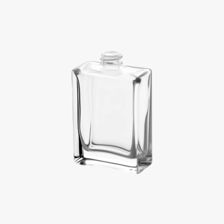 25ml Transparent Rectangle Portable Perfume Bottle