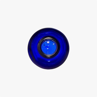 2oz (60ml) Cobalt Blue Boston Round Glass Bottle