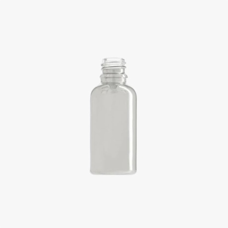 30ml Chrome Euro Round Glass Bottle