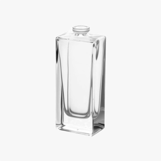 50ml Clear Rectangular Glass Perfume Bottle