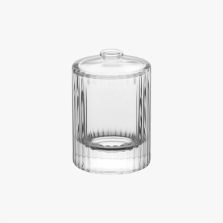 50ml Round Vertical Stripe Shape Glass Perfume Bottle