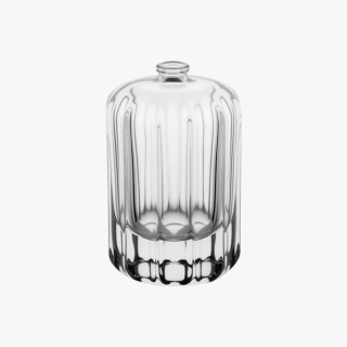 50ml Vertical Stripe Design Glass Perfume Bottle