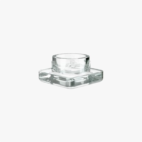 5ml Square Clear Glass Child Resistant Concentrate Jar