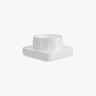 5ml Square Solid White Glass Child Resistant Concentrate Jar