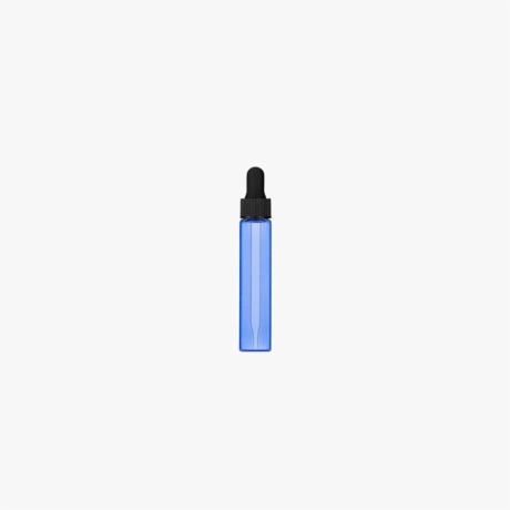 8mL Glass Blue Vials
