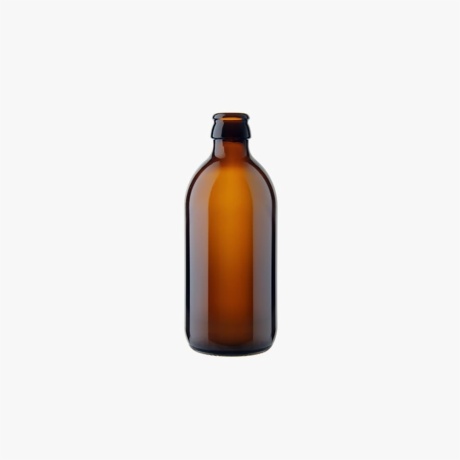 amber 40 oz beer bottle
