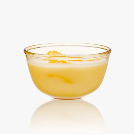 Amber Borosilicate Glass Mixing Bowl