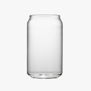 beer can drinking glass