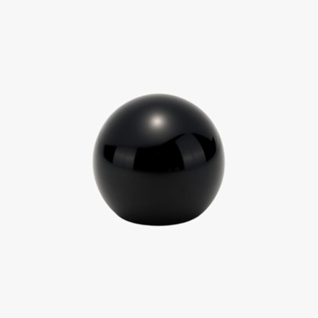 Black Ball Perfume Bottle Cap Round