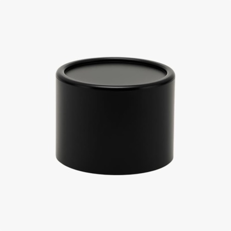 Black Cylindrical Perfume Bottle Cap