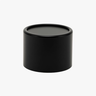 Black Cylindrical Perfume Bottle Cap