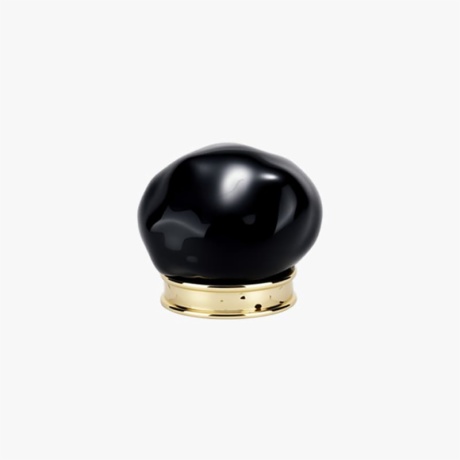 Black Perfume Bottle Caps