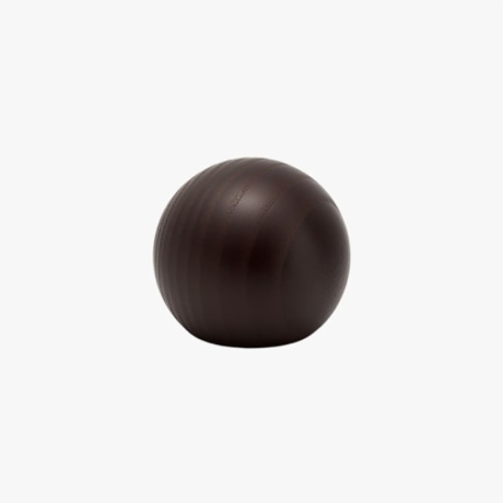 Chocolate-Colored Ball Perfume Bottle Cap Round