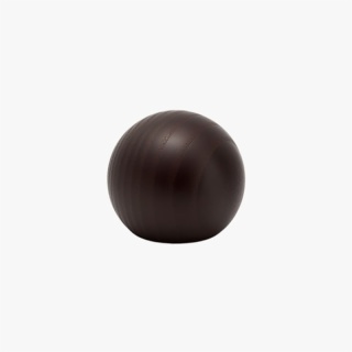 Chocolate-Colored Ball Perfume Bottle Cap Round