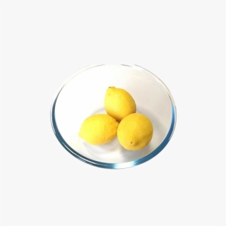 Clear Glass Salad Bowl