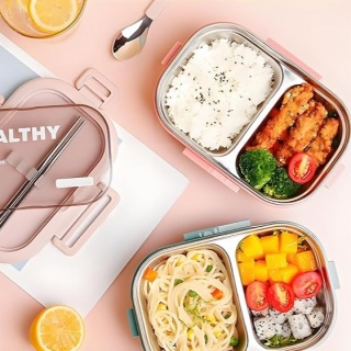 2 Compartment Bento Box