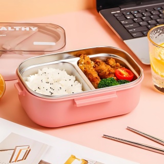 2 Compartment Bento Box