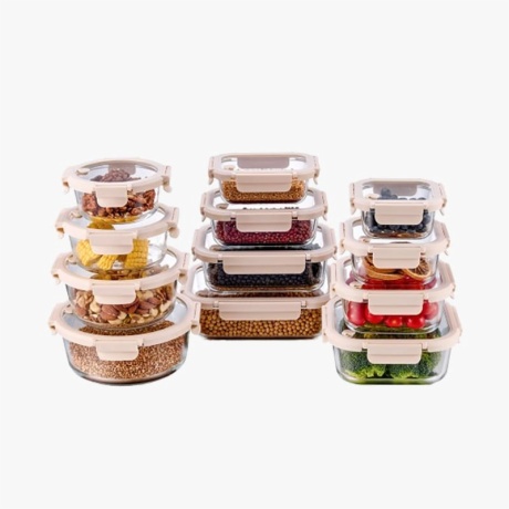 Custom logo Leakproof Meal Glass Bento Lunch Box