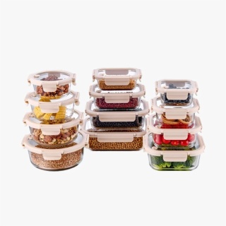 Custom logo Leakproof Meal Glass Bento Lunch Box