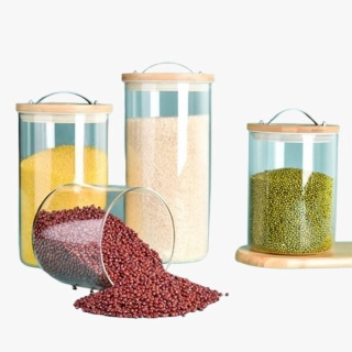 Customizable Snap-On Sealed Glass Storage Jar