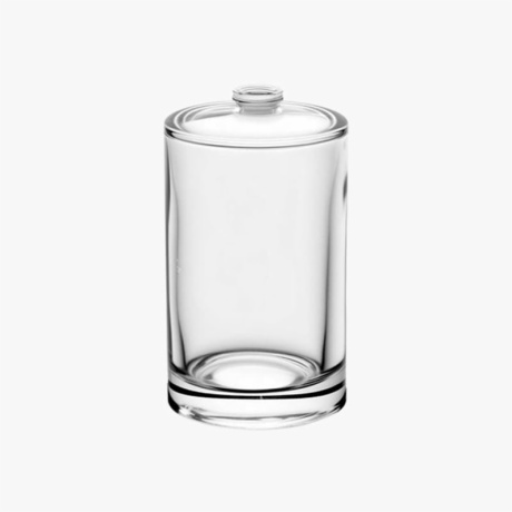 Cylindrical Empty 100ml Glass Perfume Bottles